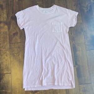 Abercrombie & Fitch T-shirt dress pink small